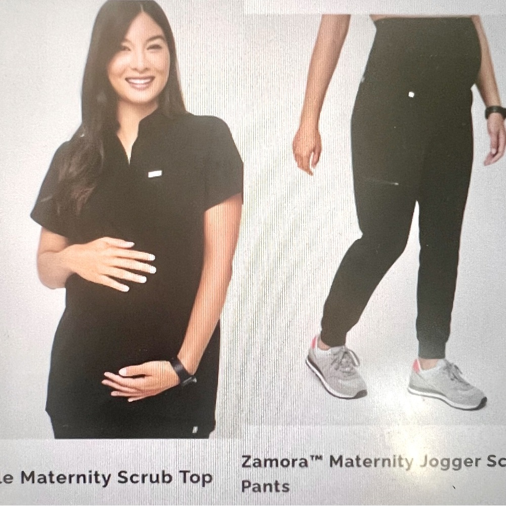 Figs Kitale Maternity Scrub top